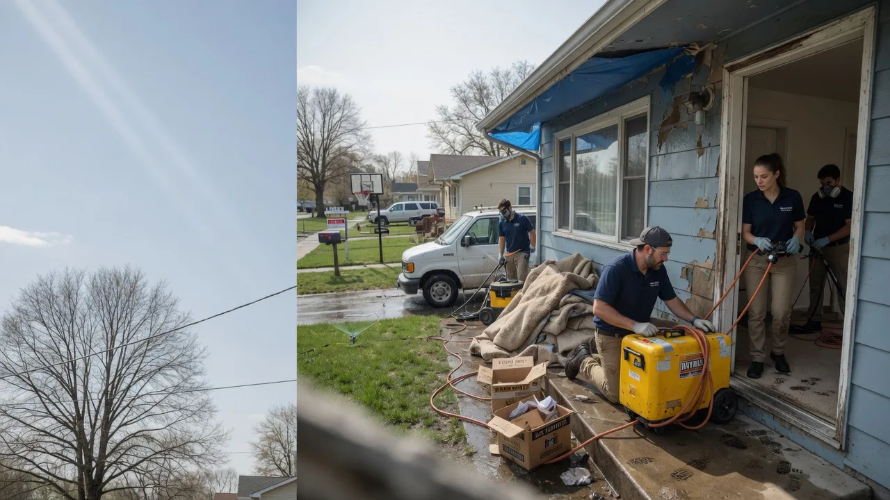 Basement Flood Cleanup in New Castle, VA near me